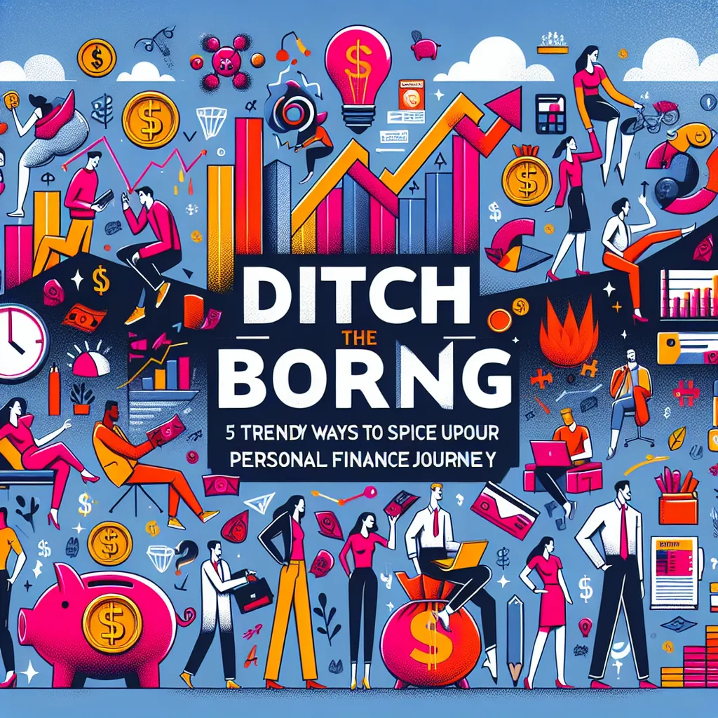 Ditch the Boring: 5 Trendy Ways to Spice Up Your Personal Finance Journey