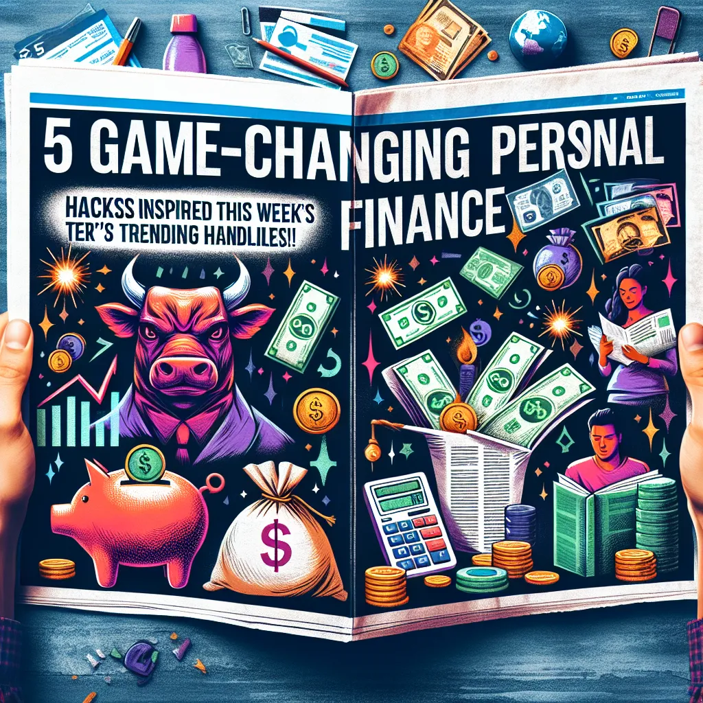 5 Game-Changing Personal Finance Hacks Inspired by This Week's Trending Headlines!