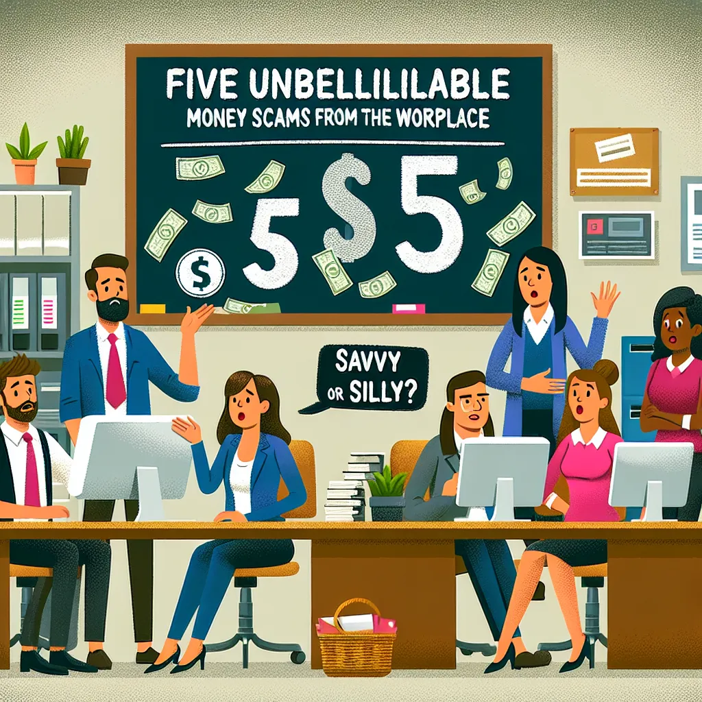 Savvy or Silly? Five Unbelievable Money Scams From the Workplace!