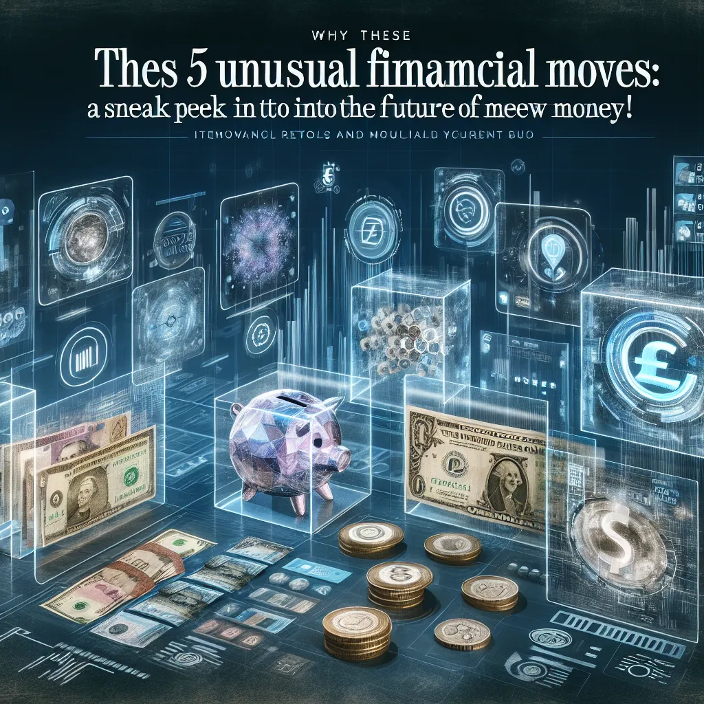 Why These 5 Unusual Financial Moves are the New Cool: A Sneak Peek into the Future of Money!