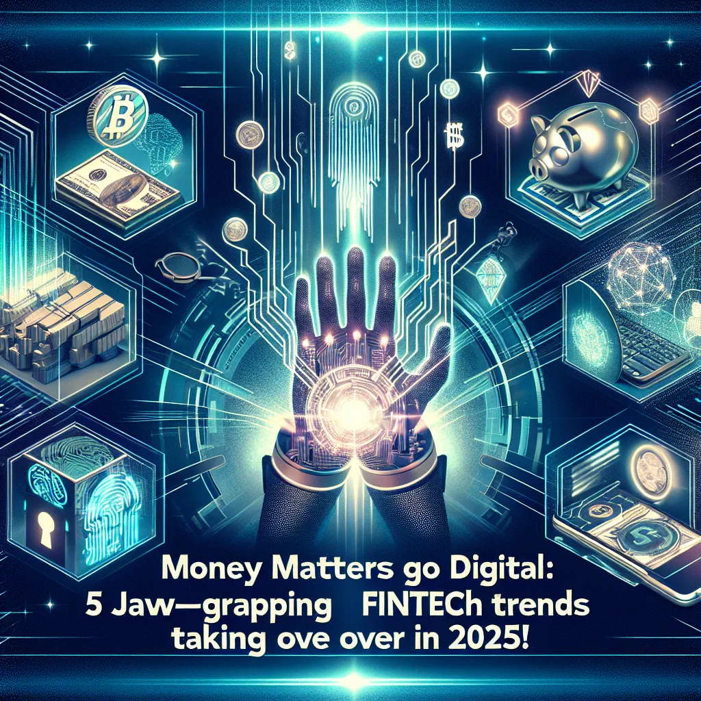 'Money Matters Go Digital: 5 Jaw-Dropping Fintech Trends Taking Over 2025!