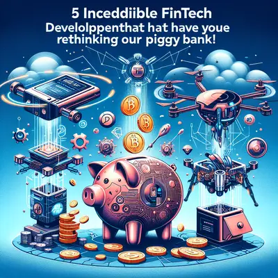 5 Incredible Fintech Developments That Will Have You Rethinking Your Piggy Bank!